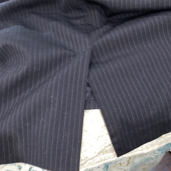 Banana Republic pinstriped skirt size 6 career - Picture 7 of 7